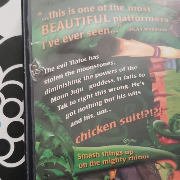 PS2 game Tak and Power of Juju complete case damage - Picture 7 of 8